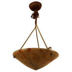 Alabaster Light Fixture