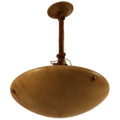 Alabaster Light Fixture