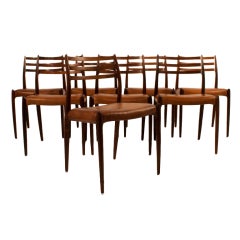 Set of 8 Moller Dining Chairs