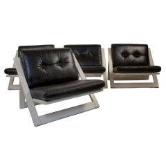 Four Lounge Chairs