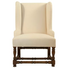 Baroque Wingback Chair