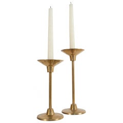 Candleholders by Ystad Metall