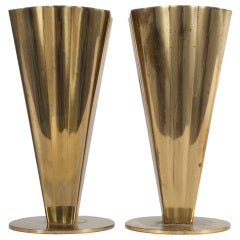 Vases by Ystad Metall