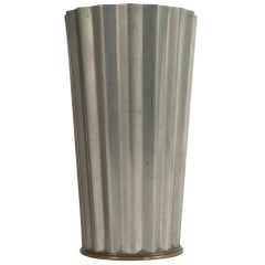 Vase by Ivar Alenius Bjork for Ystad Metal