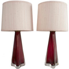 Pair of Carl Fagerlund Table Lamps