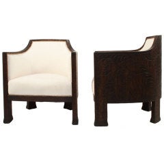 Pair of Otto Wretling Lounge Chairs