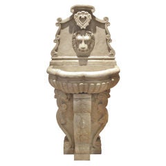Fountain - Lion Motif