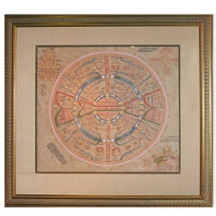 Jain Cosmological Diagram, framed