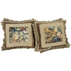 Pair of 19th Century Tapestry Pillows 6