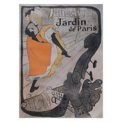 Henri De Toulouse-Lautrec, Jane Avril 1893, Henri De Toulouse