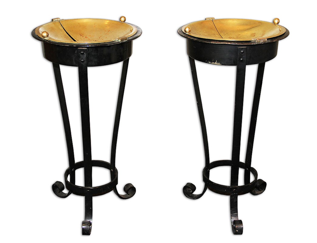 Pair of Ashtrays from the Casino Cercle Etoile Paris, circa 1950