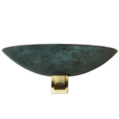 Large Bronze Sconce Attributed to Perzel, 1950