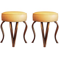 Jean Royère (Attributed to) - Pair of Stools 1960