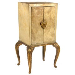 Original JANSEN Parchment Cabinet