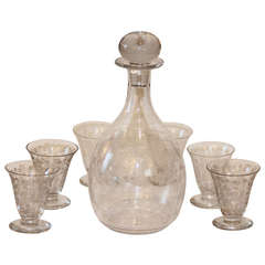 1925 Art Deco Set by Baccarat