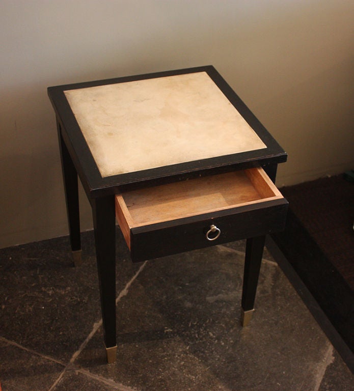 French Jacques ADNET - Pair of 1940 Side Tables