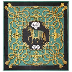 Hermes Scarf, "Carré Hermes, " 1966