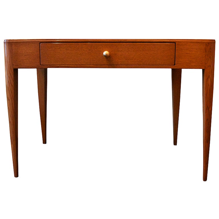 E.J. Ruhlmann: Rare And Elegant 1930 Desk In Oak And Ash