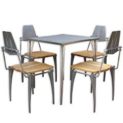 Robert JOSTEN: Rare Set, A Table and Four Chairs 7