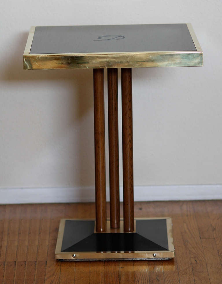 Bistrot Table from Drouant Reataurant, Paris In Excellent Condition In Encino, CA