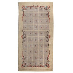Rare Knotted Rug by Batistin Spade, France 1950 2