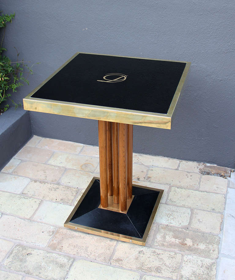 Bistro Table from Drouant Restaurant, Paris For Sale at 1stdibs
