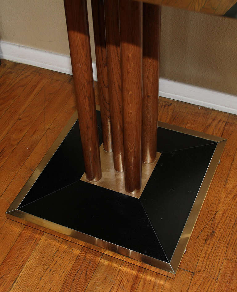 Bistro Table from Drouant Restaurant Paris In Good Condition In Encino, CA