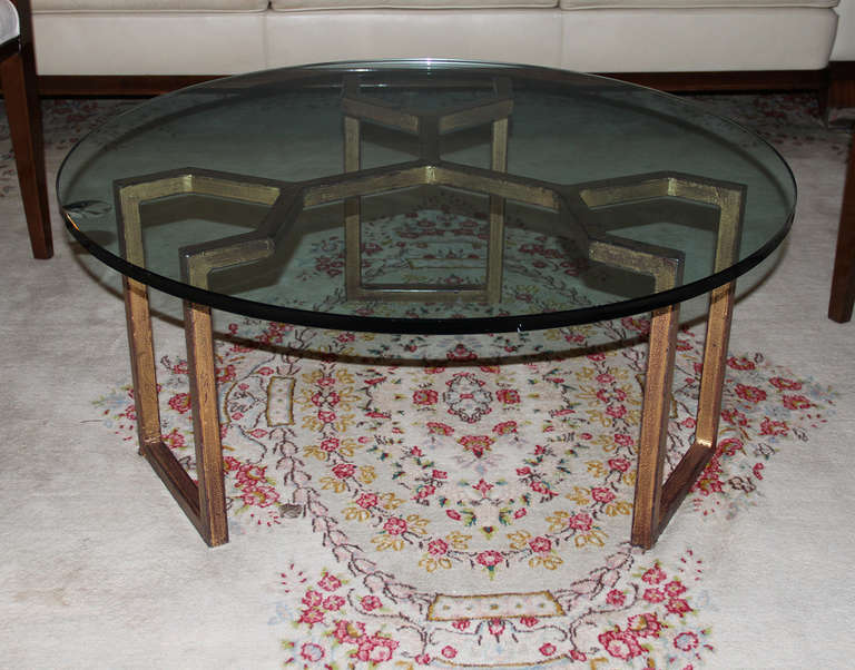 French Beautiful Coffee Table, Model of Jean Royere, 1960