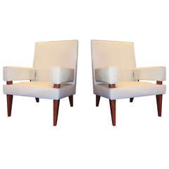 Maxime Old - Extremely Rare Pair of Chairs