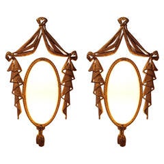 Very Elegant Pair of Bronze Sconces by J. Barat 2