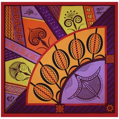 Vintage Hermes Scarf, "Carré Hermes, " 2012