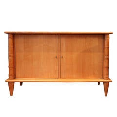 Vintage Rare Art Deco Cabinet by Maurice and Léon Jallot, 1930