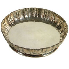 Beautiful hand hammered Austrian silver bowl