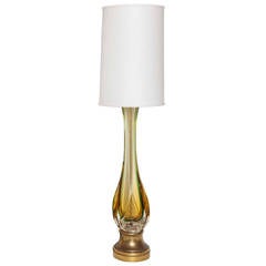 Tall Murano Lamp