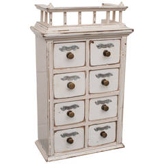 Antique Pine Painted Spice Drawers