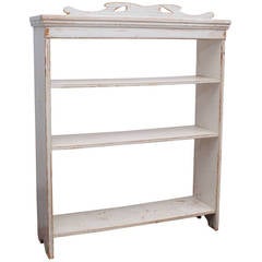 Antique Pine Painted Shelves
