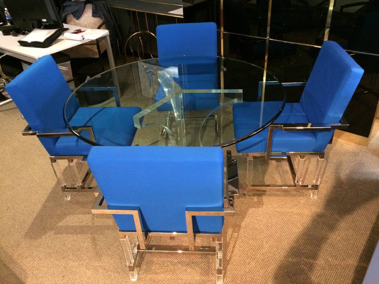 Late 20th Century Charles Hollis Jones Triple Arch Dining Table for the 