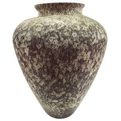 Large Scavo Glass Vase Made in Italy 6