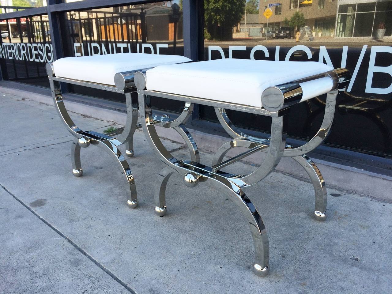 Mid-Century moderno Panche in stile 