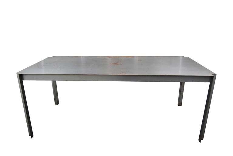 Modern Industrial Steel Dining/Work Table