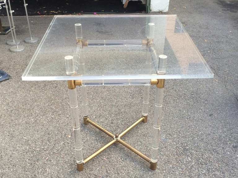 Mid-Century Modern Table centrale « Regency Bamboo » de Charles Hollis Jones en vente