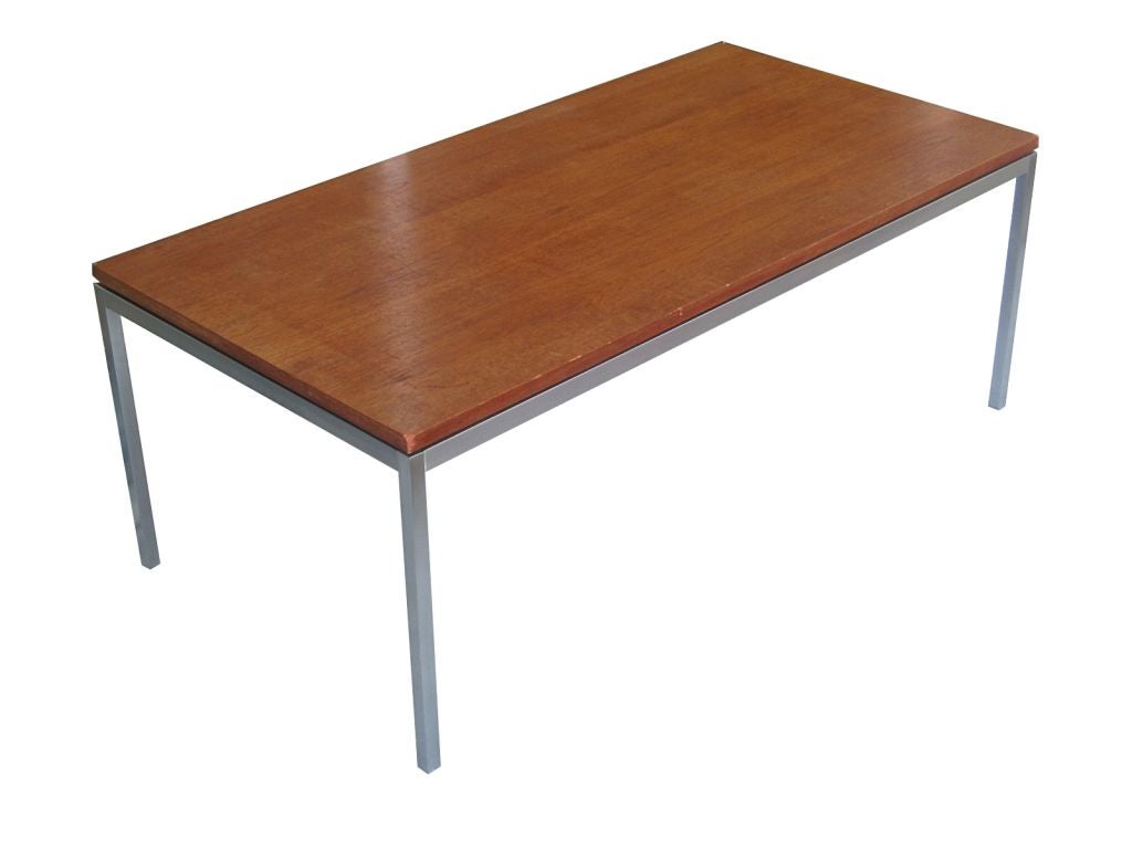 Florence Knoll Wood And Solid Steel Coffee Table Usa S For - Florence Knoll Wood And Solid Steel Coffee Table Usa S florence knoll wood and solid steel coffee table usa s for - florence knoll wood and solid steel coffee table usa s