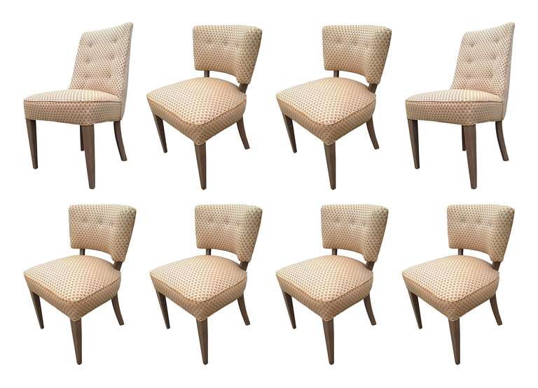 Set of 8 Dining Chairs by Paul Laszlo