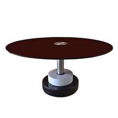 Lodovico Acerbis and Giotto Stoppino "I Menhir" Marble and Glass Dining Table 1