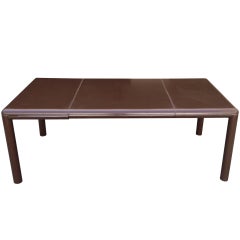 Executive Leather Desk and Chair by Neils Diffrient for Knoll 4