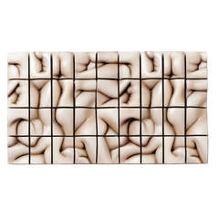Tanya Ragir "Rolling Hills" Contemporary Figurative Wall Sculpture 4