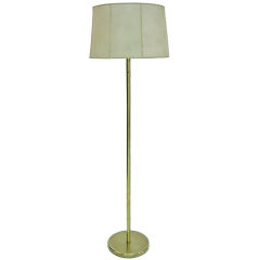 1950s Brass Floor Lamp by Nessen Studio 11