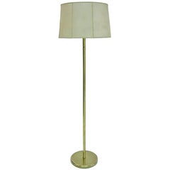 1950s Brass Floor Lamp by Nessen Studio