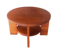Art Deco Two-Tiered Occasional Table