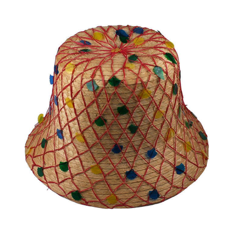 Italian Straw Beach Hat